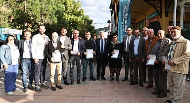 Nilüfer'de tapu sevinci