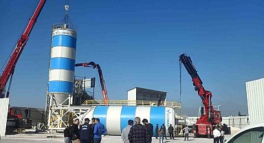 Nilüfer'in göbeğindeki kaçak çimento santrali kaldırılıyor