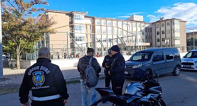 Okul çevrelerinde güvenli okul uygulamaları gerçekleştiriliyor