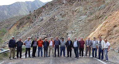 Oltu-Artvin kara yolu 50 gündür kapalı