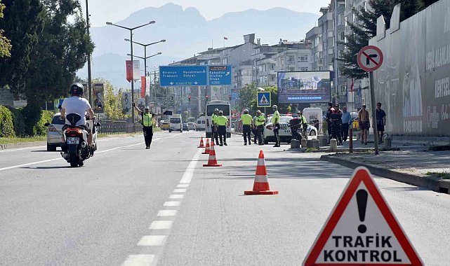 Ordu'da bir haftada 17 binden fazla araç ve sürücüsü denetlendi