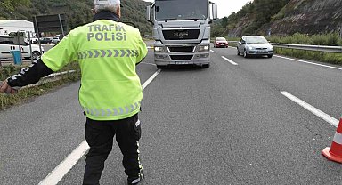Ordu'da bir haftada yaklaşık 16 bin araç ve sürücüsü denetlendi