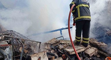 Ordu'da ev yangını