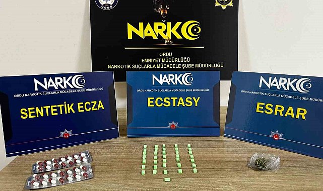 Ordu'da uyuşturucu operasyonlarında 5 tutuklama