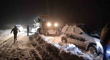 Ordu'nun yüksek kesimlerinde kar kalınlığı 60 santimetreye ulaştı