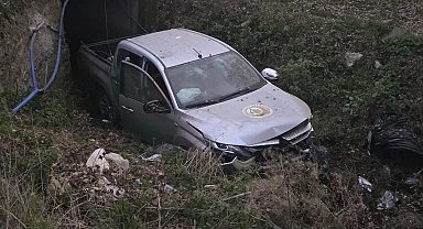 Orman İşletme Müdürlüğü aracı ile otomobil çarpıştı: 6 yaralı