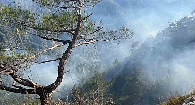 Orman yangını 28. saatte kontrol altına alındı