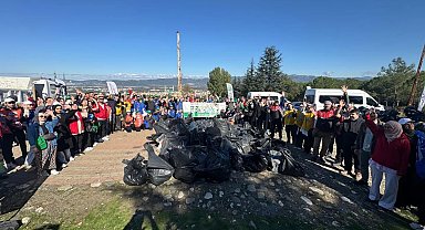 Ormanlar karış karış temizledi