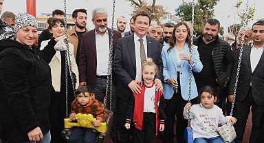 Osmangazi'de İsmet Paşa Parkı hizmete açıldı