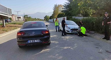 Otomobil bisikletli çocuğa çarptı: 1 ağır yaralı