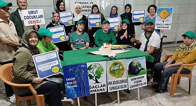 Özel çocuklar gönüllere 'yeşil ışık' yaktı