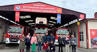 Özel gereksinimli öğrencilere itfaiye eğitimi