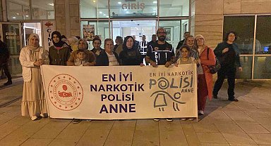 Polis ekiplerinden "En İyi Narkotik Polisi Anne" sunumu