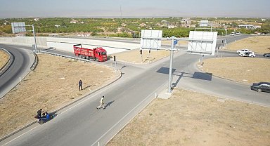 Polisten kaçtı, drondan kaçamadı