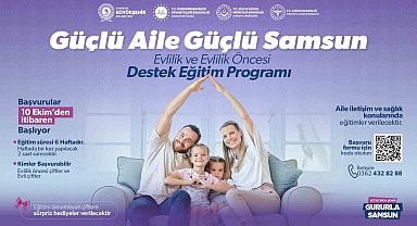 "Güçlü aile, güçlü Samsun" projesi