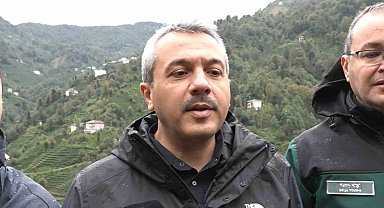 Rize Valisi İhsan Selim Baydaş: "Heyelan riski devam ediyor"