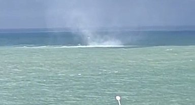 Rize'yi önce fırtına sonra doldu vurdu