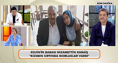 Rojin'in babası canlı yayında konuştu