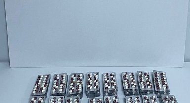 Samsun'da 1270 adet sentetik ecza ile yakalanan 4 kişi gözaltına alındı