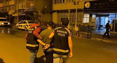 Samsun'da 25 yıl hapis cezası bulunan şahıs yakalandı