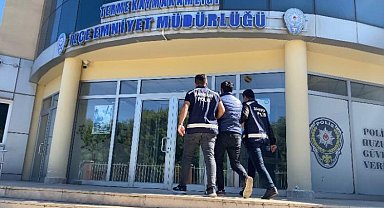 Samsun'da 29,5 yıl hapis cezası ile aranan şahıs yakalandı