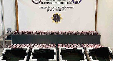 Samsun'da 49 bin adet sentetik hap ele geçirildi