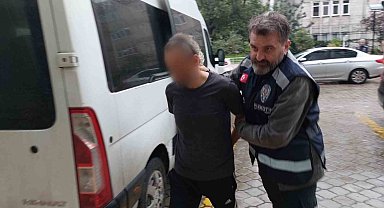 Samsun'da 6 kilo 700 gram esrarla yakalanan şahıs adliyeye sevk edildi