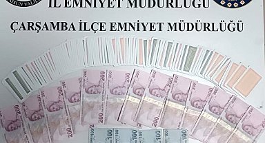 Samsun'da kumar oynayan 4 kişi suçüstü yakalandı