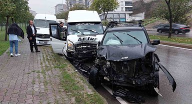 Samsun'da trafik kazası: 6 yaralı