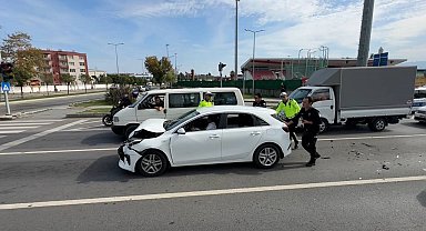 Samsun'da zincirleme kaza: 1 yaralı