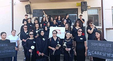 Sarıgöl Hayriye Ertürk Anadolu Lisesi'nden 'Kadına Şiddet Kader Değildir' programı