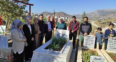 Sason şehitleri Bozkurt ve Araz mezarları başında anıldı