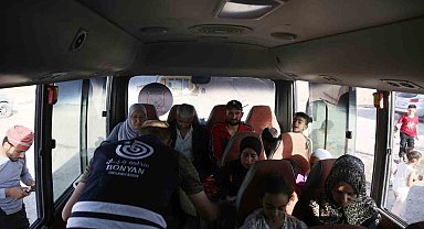 Savaştan kaçan göçmenler, Fırat Kalkanı bölgesine ulaşmaya başladılar