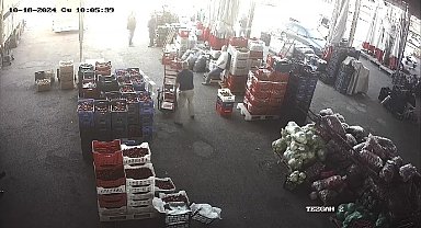 Sebze almaya geldiği toptancı halinde hayatını kaybetti