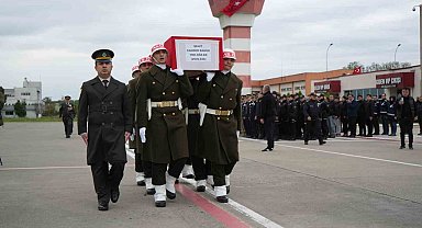 Şehit Kander Babür'ün naaşı Samsun'a getirildi