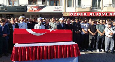 Şehit Piyade Uzman Çavuş Burak Geniş memleketi Yenice'de toprağa verildi