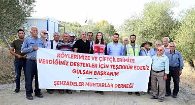 Şehzadeler'de ova yolları çalışmaları yoğun bir şekilde devam ediyor