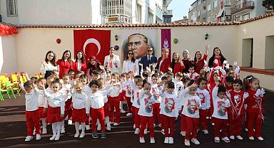 Şehzadeler'in miniklerinde cumhuriyet heyecanı