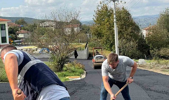 Serdivan'da asfalt mesaisi sürüyor
