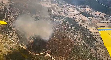 Seydikemer'de orman yangını