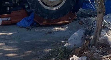 Seydikemer'de traktör devrildi: 1 ölü
