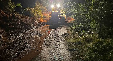 Şiddetli yağışlar Rize'de sel ve heyelanlara neden oldu