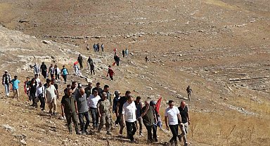 Siirt'te Akabe Yolu'nda doğa yürüyüşü düzenlendi