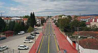 Sil baştan yenilenen Küpçüler Caddesi'ne renk katan dokunuş