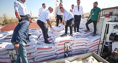Sincan Belediyesi'nden buğday tohumu desteği