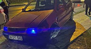 Sinop'ta polisin 'dur' ihtarına uymayan sürücü yakalandı