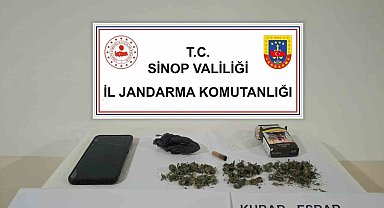 Sinop'ta uyuşturucu operasyonu: 1 gözaltı