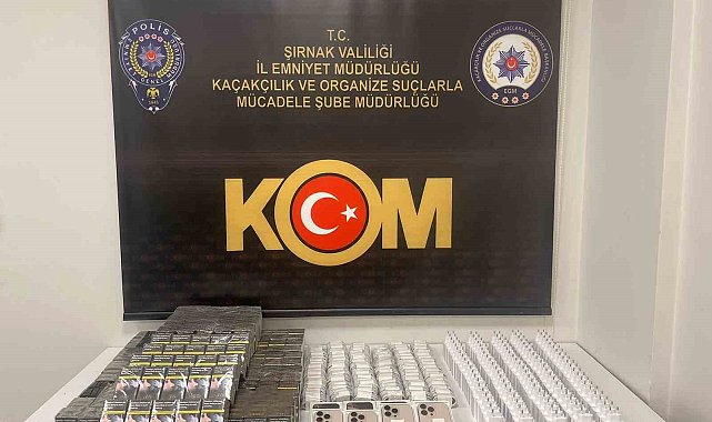 Şırnak'ta kaçakçılık ve asayiş operasyonlarında 2 tutuklama