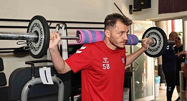 Sivasspor, fitness salonunda çalıştı