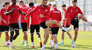 Sivasspor'da Hatayspor maçı hazırlıkları devam etti